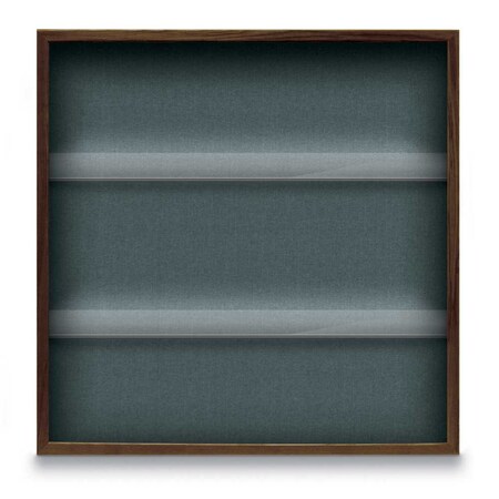 United Visual Products Outdoor Enclosed Combo Board, 48"x36", White Frame/Black & Black UVCB4836ODW-BLACK-BLACK